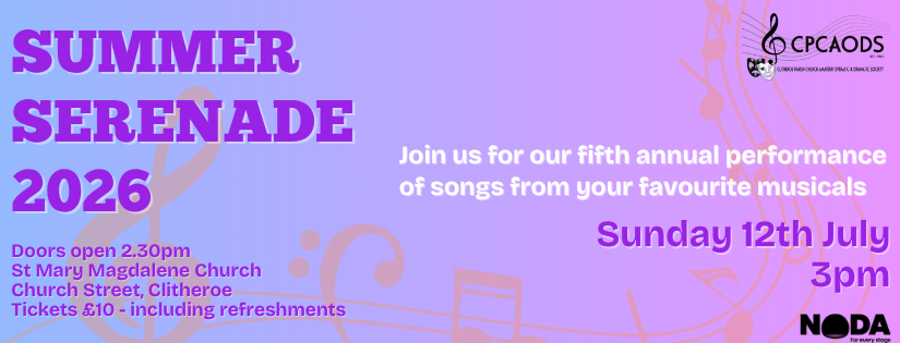 SUMMER SERENADE 2026 banner image